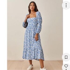 reformation mica dress 💙